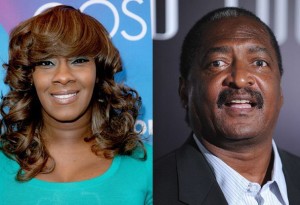 Le’Andria Johnson and Matthew knowles