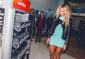 Beyonce at Walmart