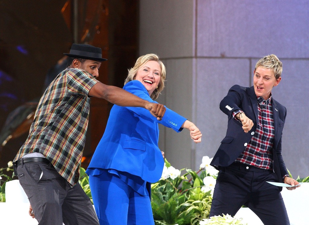 Hillary Clinton on Ellen