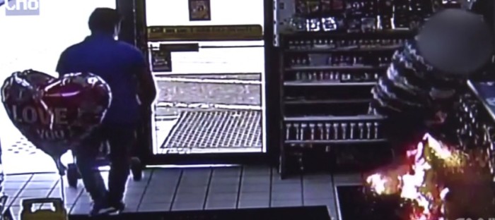  [ Video] E-Cigarette Explodes In Man's Pants Pockets At Gas Station Register
