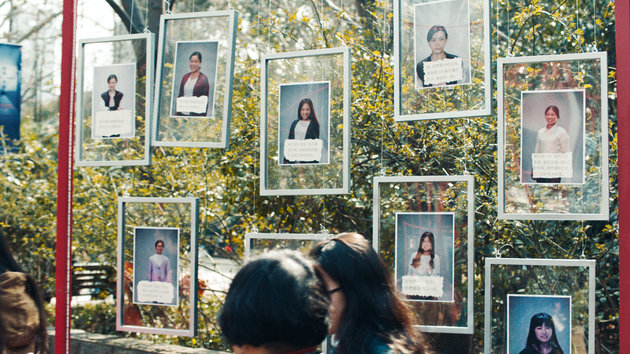 Women go to a “marriage market” in Shanghai, but instead of seeking partners, they post messages celebrating their singledom and asking their parents to understand their viewpoint. Photo Credit: Google