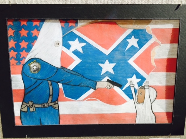A 10th Grader's Artwork Has Set Off Has Set Off An Outrageous Controversy