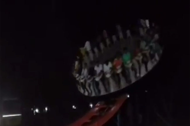 Giant Carnival Wheel In India Crashes In The Middle Of A Ride; 1 Dead [Video]