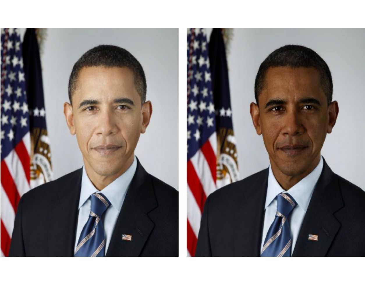 Obama skin change 