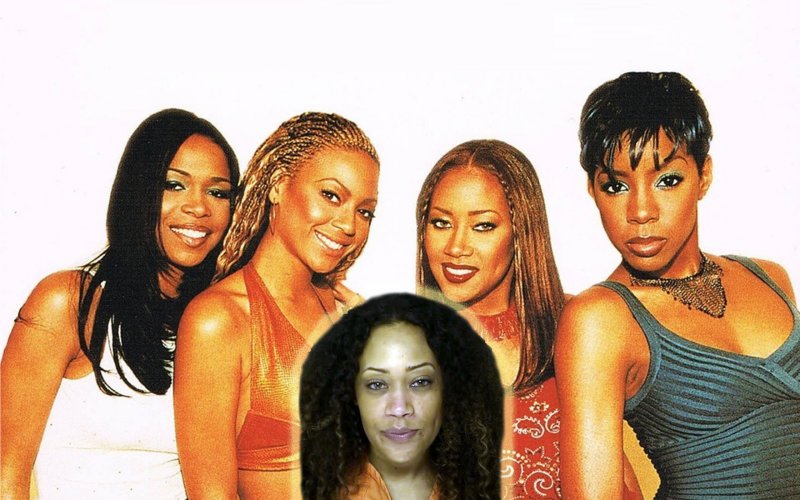 Farrah Franklin with Destiny's Child in 2000. Photo Credit: The Daily Beast