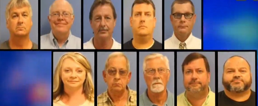 10 People Accused Of Stealing 4 Million Dollars From Georgia's Floyd County Board Of Education