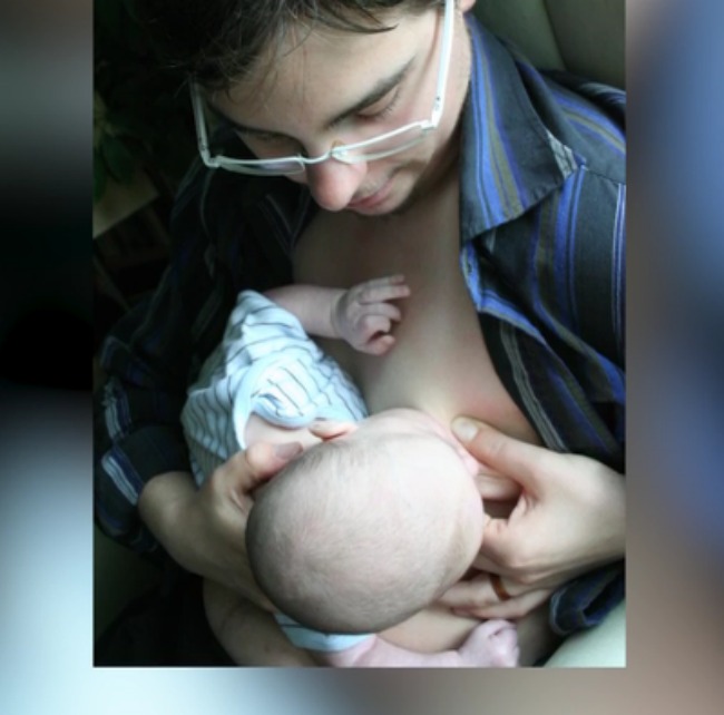 Transgender Man Chestfeeds Baby, Says He Was Just Born In The Wrong Body