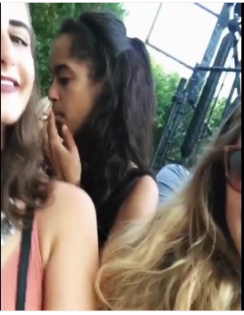 You Be The Judge: Was Malia Obama Smoking Weed At Lollapalooza Music Fest In Chicago?