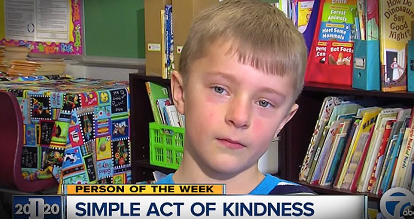 8-Year Old Raises Money & Pays Off Lunch Debt For 295 Students Who Owed Money For School Lunch