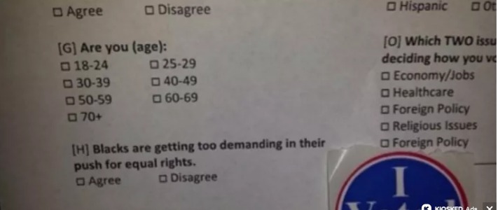 Exit Poll In South Carolina Asks If Blacks Are Getting Too Demanding For Equal Rights