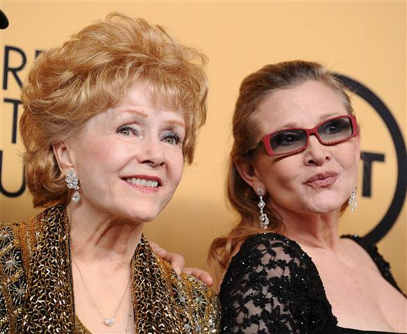 Debbie Reynolds The Mother Of Carrie Fisher Who Passed Away 1 Day Ago Has Passed Away From A Stroke