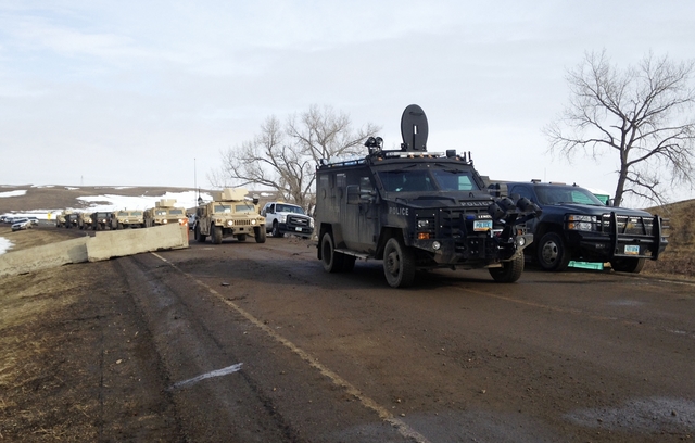 The U.S Military Just Evicted the Sioux Tribe From Standing Rock At Gun Point