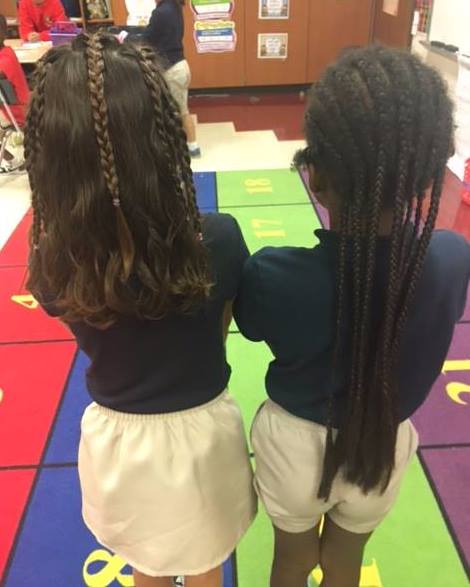 Mother Refused To Braid White Daughters Hair Like Her Best Friend Who Is Black Then Changed Her Mind, The Outcome Is Beautiful
