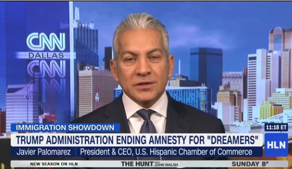 Trump Top Aid Javier Palomarez Resigns From Trumps National Diversity Counsel On Live TV Due To DACA Decision