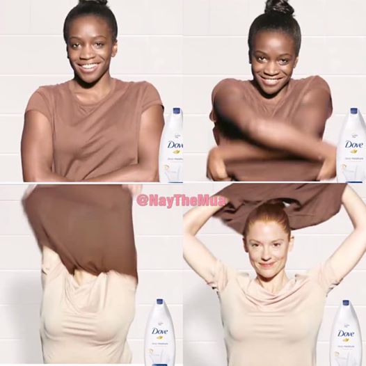 Dove Advertisers Forced To Apologize for Their Racist Add Depicting A Black Woman As Being Dirty Who Turns White After Using Dove
