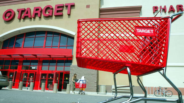 Target store and cart