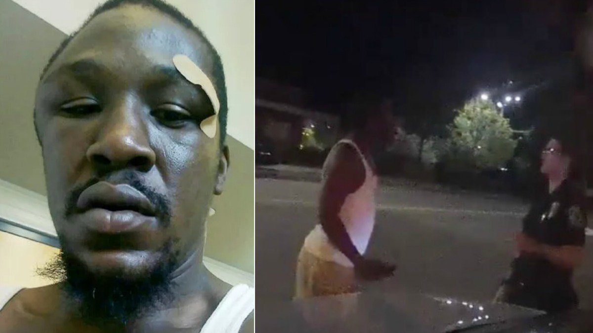 Outrage Of Two Police Officers Beating & Tasering A Black Man They Accused Of Jaywalking, Cop Fired
