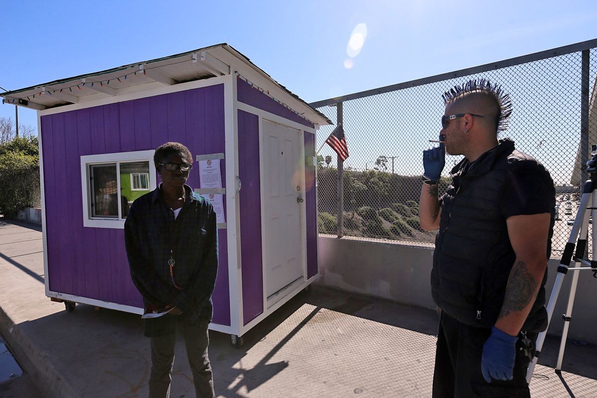 Tiny Homes For The Homeless Are Being Seized In Los Angeles