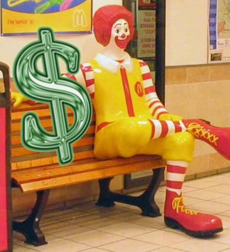 mcdonalds & profits