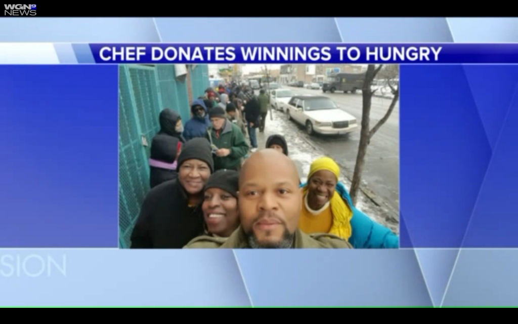 Chicago's Turkey Chop Gourmet Grill Owner Quentin Love Uses Half Of His