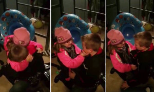 Video: Baby Sister Surprises Big Brother With A Pet Hamster; Watch Him Burst Into Happy Tears