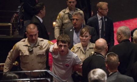 UK Man Tried To Pulled Police Gun & Tried To Kill Donald Trump At Las Vegas Rally