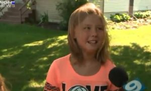 9-Year Old Finds Abandoned Newborn In Backyard With Umbilical Cord Still Attached