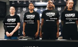 Four Cops Walk Off The Job At WNBA Game Over "Black Lives Matter" Shirts