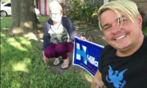 Texas Couple's Dog Killed Because They Had A Hillary Clinton Sign Posted In Their Yard