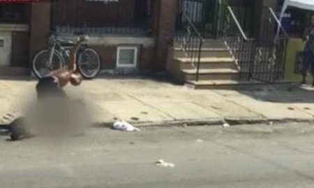 [Video] Man Viciously Beats Woman In Broad Daylight & at least A Dozen People Stood By & Watched Including Several Men