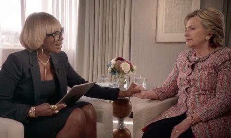 Mary J Blige and Hillary Clinton