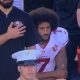 Kaepernick Sitting during national anthem