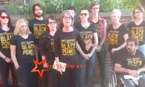 [Video]White Woman With Black Power Group Says Blacks Need Reparations & White People Need To Return Africa's Wealth & Resources