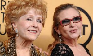 Debbie Reynolds The Mother Of Carrie Fisher Who Passed Away 1 Day Ago Has Passed Away From A Stroke