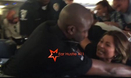 Crazed White Woman Attacks Black Cops On Plane & Then Try's To Play The Victim [VIDEO]