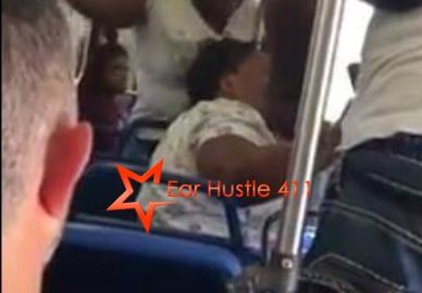 Girl Beats The Crap Out Of Her Own Mother On A Crowded Bus While Everybody Sits & Watch