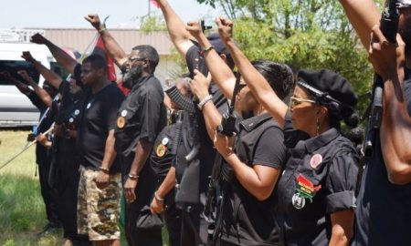 White Hate Group Faces Off With Armed Black Muslims & Retreats