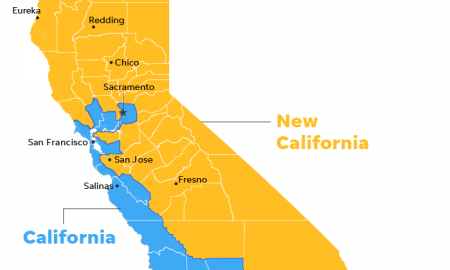 New California Declares Its Independence From California To Become 51st State