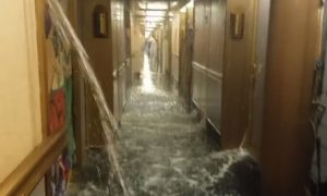 Water Line Break Causes Flood On Carnival Cruise Ship That Departed From New Orleans