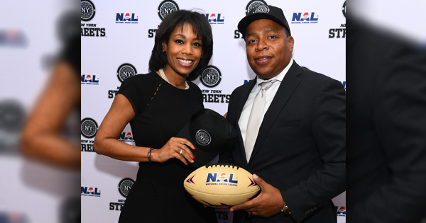Black Power Couple Owns NY First Ever Black-Owned Professional Sports Football Team